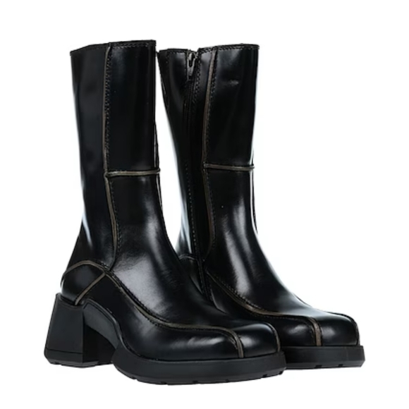 Miista Shoes - E8 by Miista Mieko Ankle Boots in Black